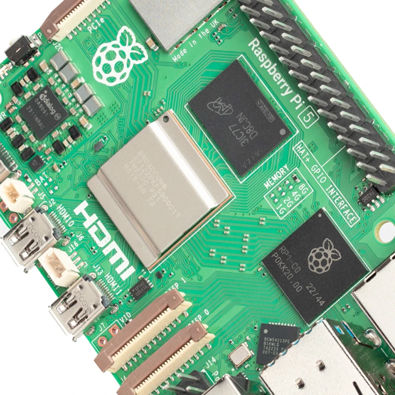 Raspberry Pi 5 + microSD + корпус