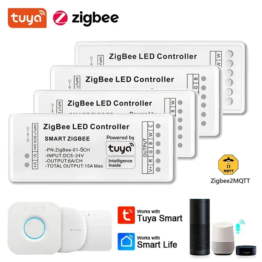 Реле-диммер Zigbee (подсветка, светодиоды)